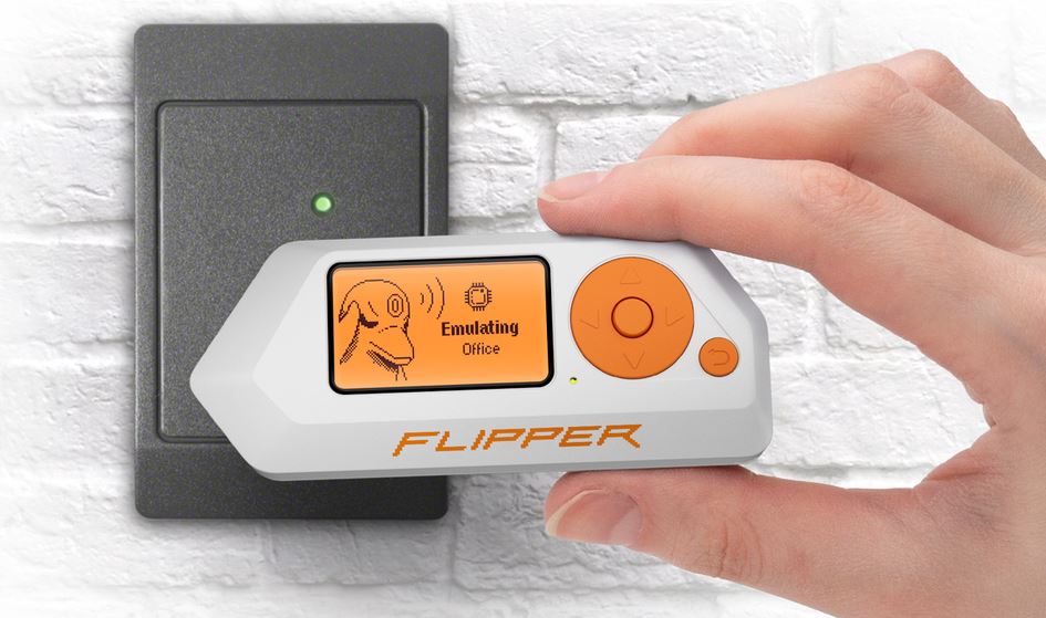 hacker badge rfid flipper