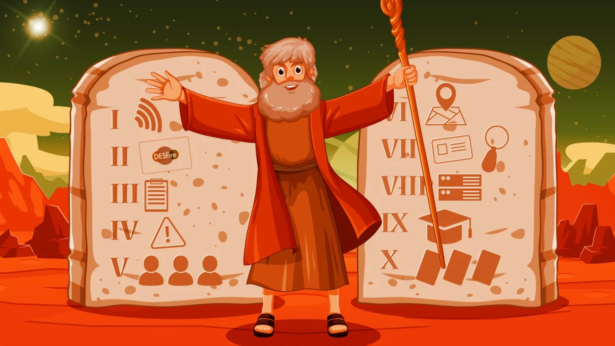 10 commandements du badge